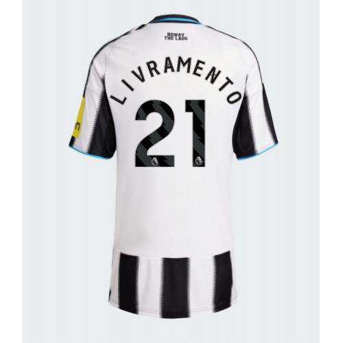 Newcastle United Tino Livramento #21 Replika Hjemmebanetrøje Dame 2025-26 Kortærmet Newcastle United Tino Livramento #21 Replika Hjemmebanetrøje Dame 2025-26 Kortærmet